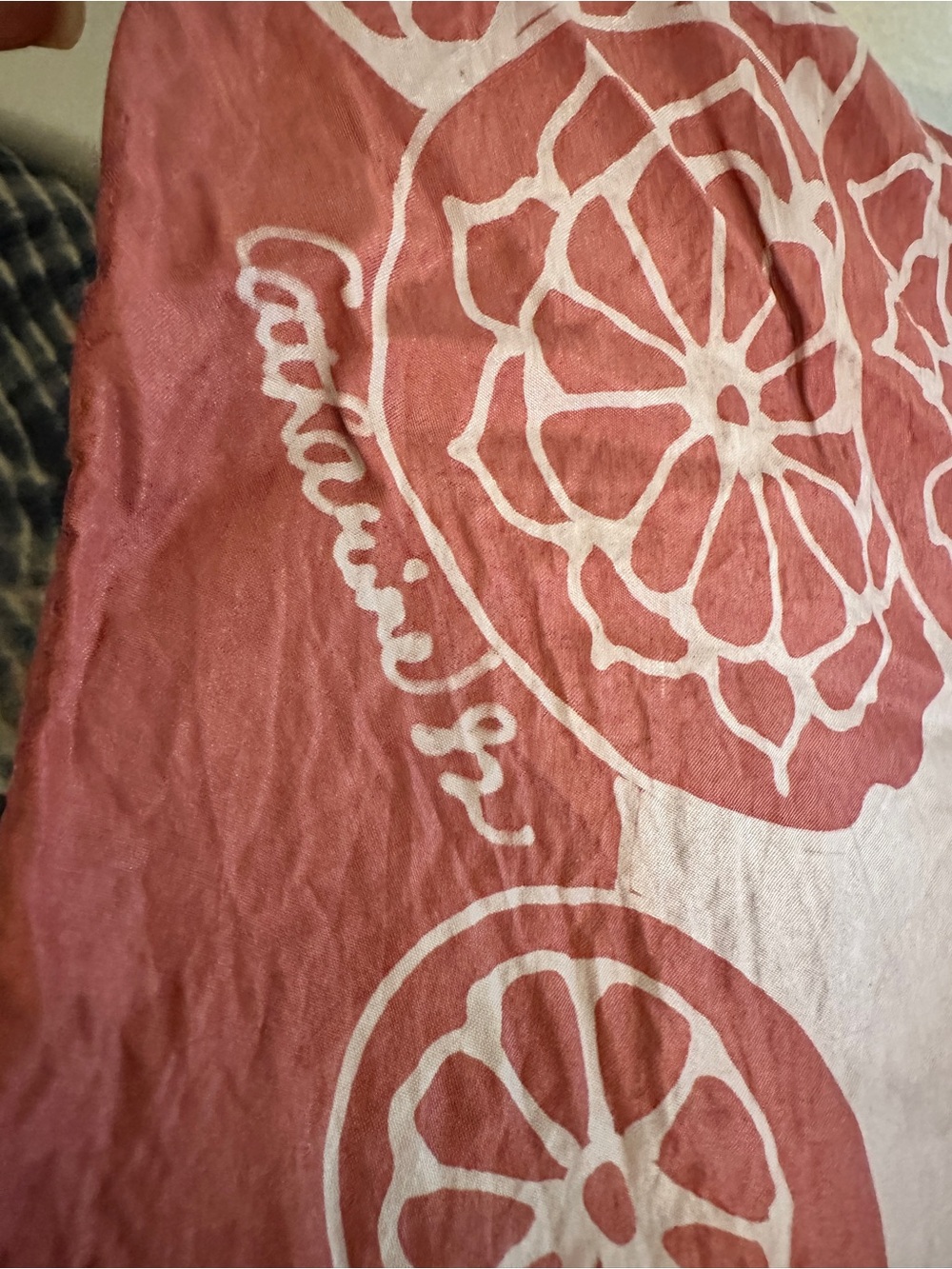 Vintage Coral Printed by Catharine